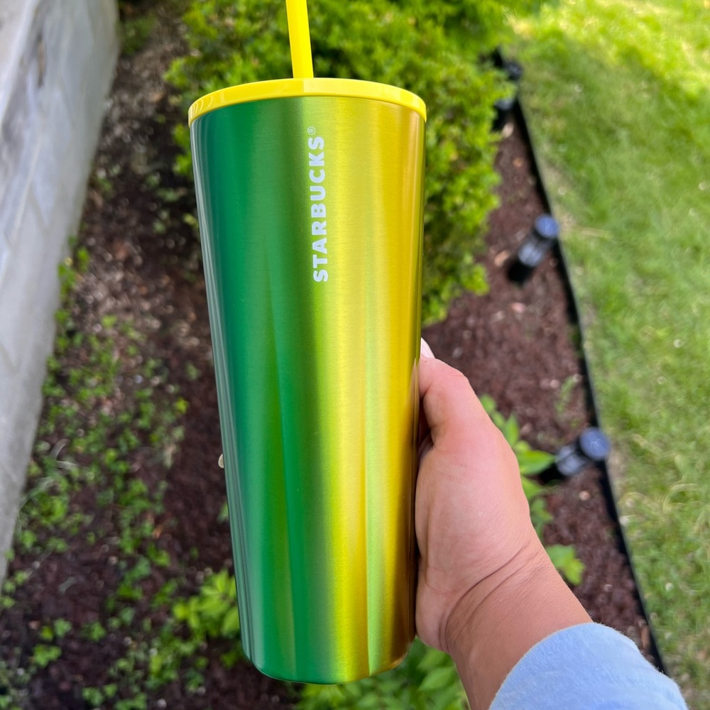 💚 STARBUCKS STAINLESS STEEL OMBRÉ TUMBLER